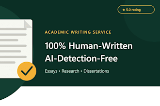 be your expert academic writer