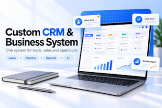 build a custom CRM, erp, or business management system