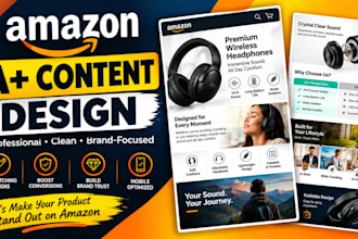 design amazon a plus content