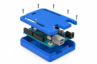 design 3d cad product, pcb enclosure, housing and plastic parts