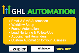build go high level workflow automation ghl automation CRM