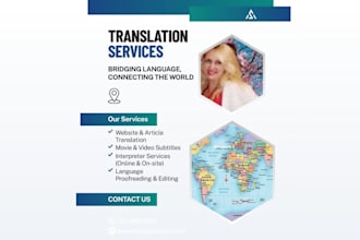 translate to and from croatian, bosnian, serbian, and english