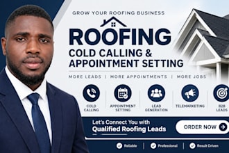 roofing cold calling appointment setting lead generation telemarketing b2b leads