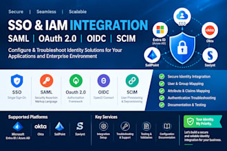 configure sso oauth oidc saml scim okta azure entra id iam integration