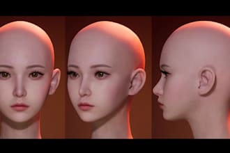 3d scan to metahuman,3dtalking head,glb avatar,arkit blendshape,facial animation