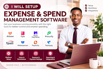 setup airbase fyle mesh payments procurify tipalti webexpenses paylocity teampay
