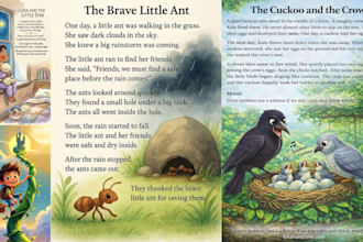 ghostwrite children ebook kids story bedtime