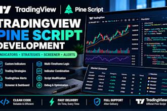 do tradingview pinescript indicator strategy screener alert dashboard automation