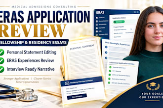 edit fellowship personal statement residency essay and eras application