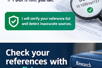 verify fake doi and detect inaccurate academic references
