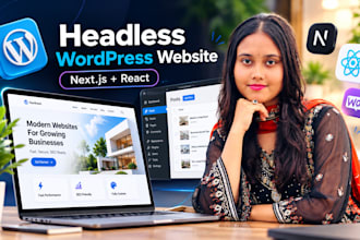 build a headless wordpress website with nextjs and SEO