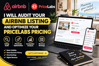 audit your airbnb listing and optimize your pricelabs pricing