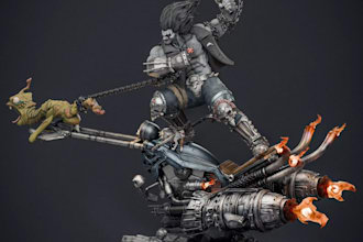 digital 3d sculpture, figure, stl 3d model,miniature model, bambu lab 3mf,zbrush