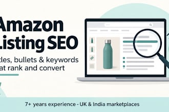 do amazon listing SEO optimization with keyword research