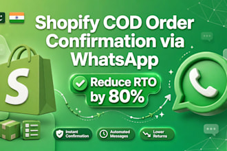 setup shopify cod confirmation via whatsapp meta cloud api