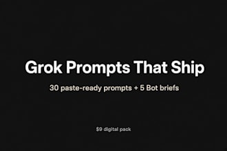 write 10 custom grok or chatgpt prompts