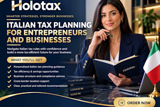 provide italian tax planning for entrepreneurs and businesses