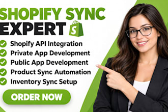 do shopify API integration, shopify private, public app, product sync automation