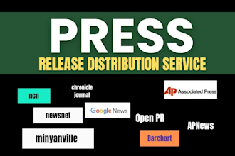 provide press release distribution in 24hrs