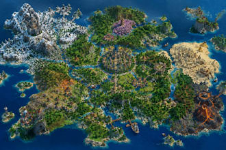 create custom minecraft maps, terrain, worlds and structures for java or bedrock