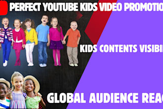 do fast organic kids youtube video promotion for genuine growth using google ads