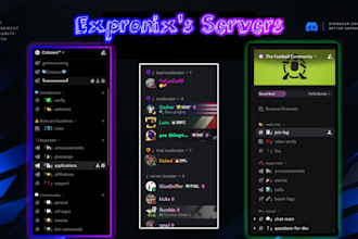 create and set up your discord server