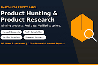 do amazon fba product hunting and research for private label