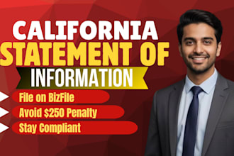 file your california statement of information on bizfile and stay compliant