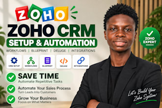 setup customize and automate your zoho CRM