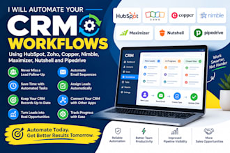 automate your CRM workflows using copper, nimble, maximize