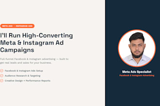 setup meta ads and instagram ad campaigns