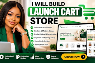 build launch cart store