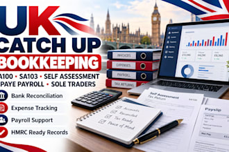 do UK catchup bookeeping sa100 sa103 self assessment paye payroll sole traders