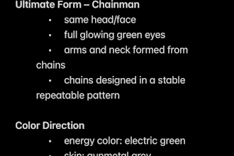 help with original character development
