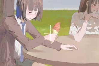 do digital illustration commssion in my style