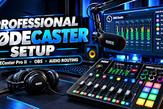 set up and optimize your rodecaster pro ii for obs streaming