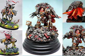 paint your warhammer 40k mini age of sigmar dnd fantasy tabletop miniature model