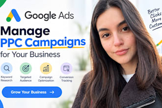 manage google ads PPC campaigns for your business