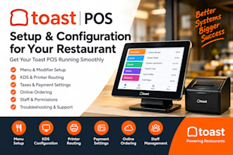 configure your toast pos for your restaurant