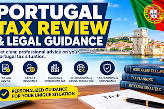 review your portugal tax situation and provide legal guidance