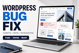 fix wordpress issues critical errors bugs woocommerce elementor german support