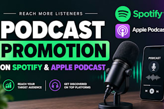 promote your podcast organically on spotify and apple podcast