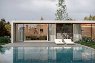 create realistic architectural exterior renders