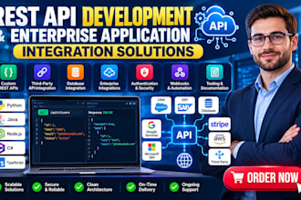develop rest apis and enterprise application integration solutions