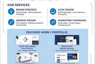 design modern business and event flyer