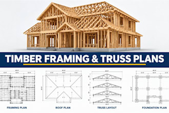 do truss framing plan, farming plan and roof plan drawings