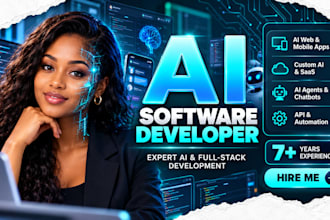 develop ai website, ai web application, ai saas app, ai software development