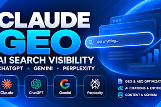 optimize claude geo ai search chatgpt ads gemini perplexity aeo llmo visibility