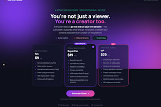 fullstack developer, custom service