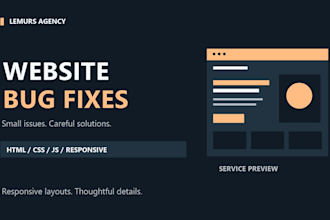 fix HTML CSS javascript and wordpress issues